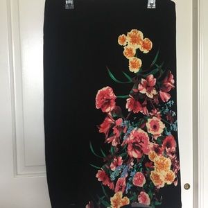 Black Pencil Skirt 2XL